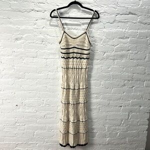 Mid Length Crochet Dress, Perfect for Summer